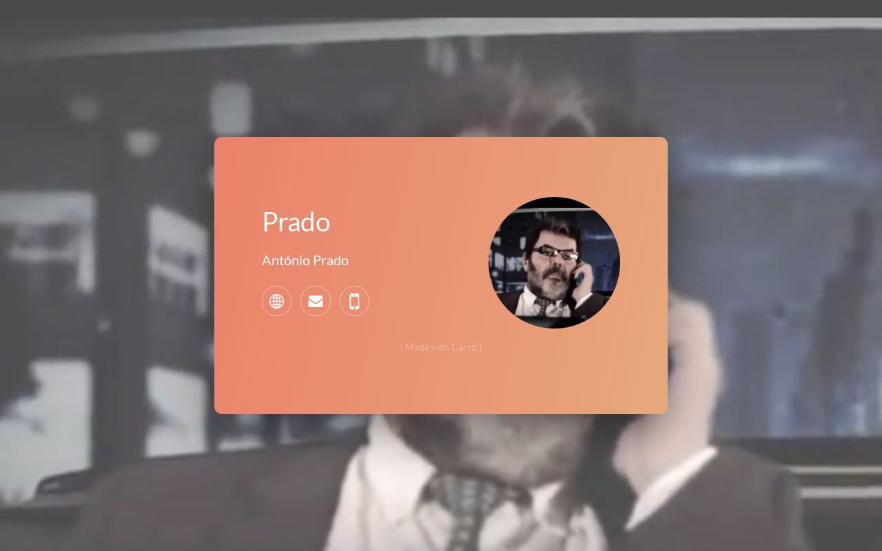 Carrd profile picture for @prado